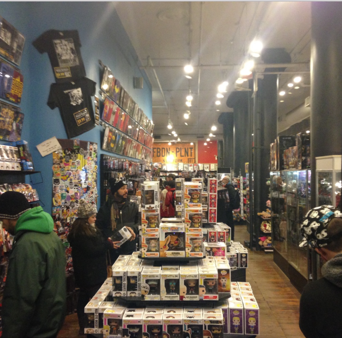 Forbidden Planet Comic Book Store 13th St NYC 7366 A