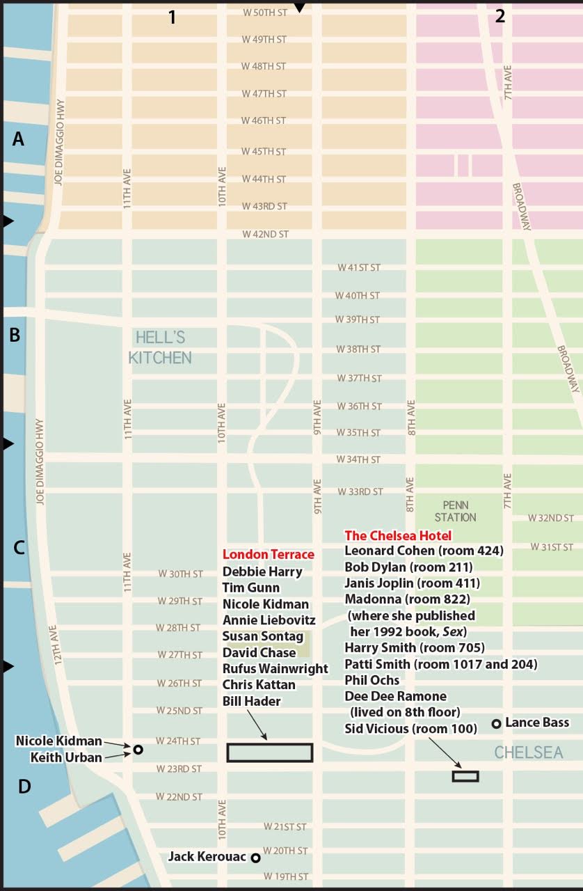 The Pop Culture Lover's Guide to New York City Celebrity Residences