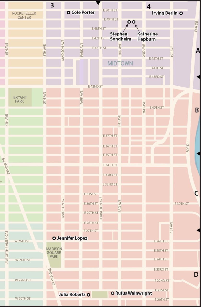 The Pop Culture Lover's Guide to New York City Celebrity Residences